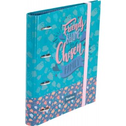 Ring binder with block