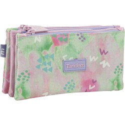 Independent 3 pockets pencil pouch