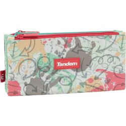Independent 3 pockets pencil pouch