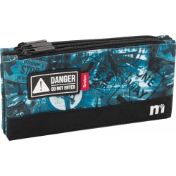 Independent 3 pockets pencil pouch