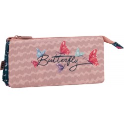Pencil pouch 3 pockets new PLUS