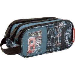 Triple body Pencil pouch