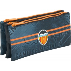 Independent 3 pockets Pencil pouch plus