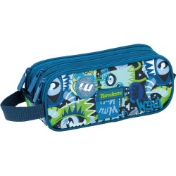 Triple body Pencil pouch