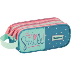 Estuche portatodo triple cuerpo
