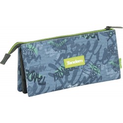 Pencil pouch 3 pockets new PLUS