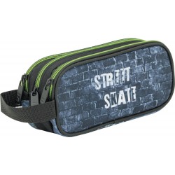 Estuche portatodo triple cuerpo