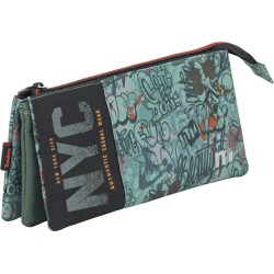 Pencil pouch 3 pockets new PLUS