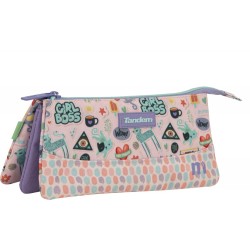 Pencil pouch 3 pockets new PLUS