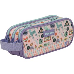 Triple body Pencil pouch