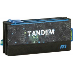 Independent 3 pockets Pencil pouch plus