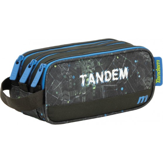 Estuche portatodo triple cuerpo