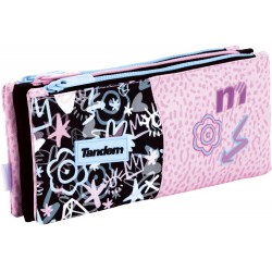 Independent 3 pockets Pencil pouch plus