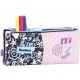 Independent 3 pockets Pencil pouch plus