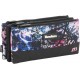 Independent 3 pockets Pencil pouch plus