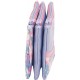 Independent 3 pockets Pencil pouch plus
