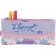 Independent 3 pockets Pencil pouch plus
