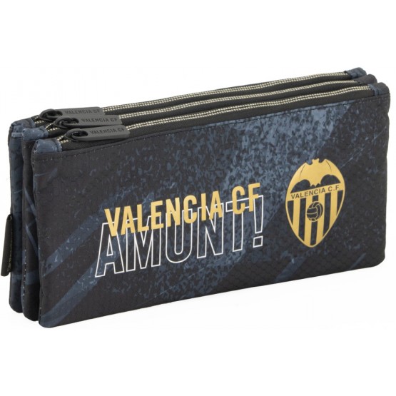 Independent 3 pockets Pencil pouch plus