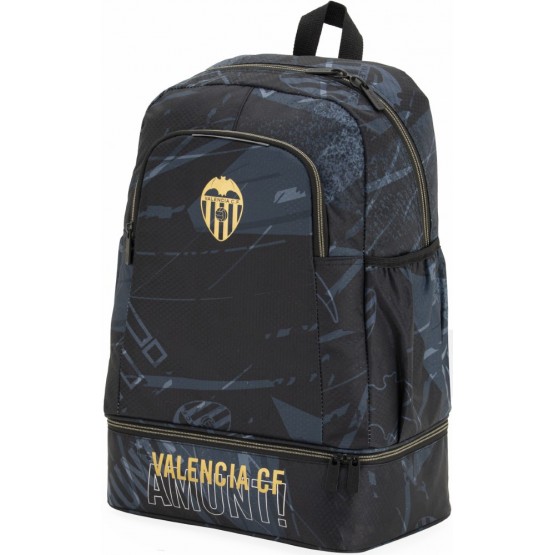 Backpack with shoes vanity case