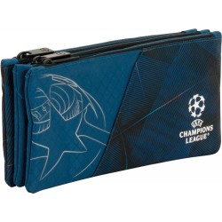 Independent 3 pockets Pencil pouch plus