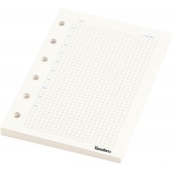 Spare inner paper sheets mini carpeblock tandem