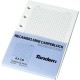 Spare inner paper sheets mini carpeblock tandem