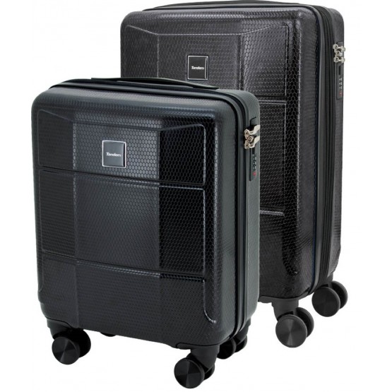SET 2 MALETAS EXPANDIBLE PALMA ABS (cabina 16 y cabina 20)