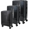 SET 3 Expandable ABS Luggages PALMA (cabin 20, medium and
