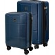 SET 2 Expandable ABS Luggages PALMA (cabin 20 and