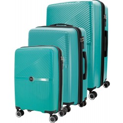 SET 3 Expandable PP Luggages TEIDE (cabin,medium and large)