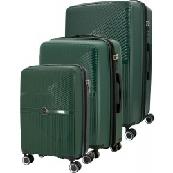 SET 3 Expandable PP Luggages TEIDE (cabin,medium and large)