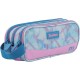 Estuche portatodo triple cuerpo