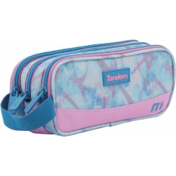 Estuche portatodo triple cuerpo