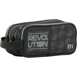 Estuche portatodo triple cuerpo