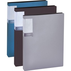 CARPETA MUESTRARIO FIBRA CARBONO 40 FUNDAS