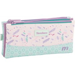 Independent 3 pockets Pencil pouch plus