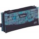 Independent 3 pockets Pencil pouch plus