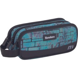 Estuche portatodo triple cuerpo