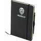 LIBRETA NEGRA VCF A6 BOLÍGRAFO METAL PAPEL LISO