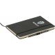 LIBRETA NEGRA VCF A6 BOLÍGRAFO METAL PAPEL LISO