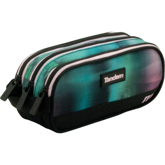 Estuche portatodo triple cuerpo