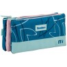 Independent 3 pockets Pencil pouch plus