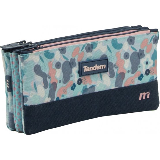 Independent 3 pockets Pencil pouch plus