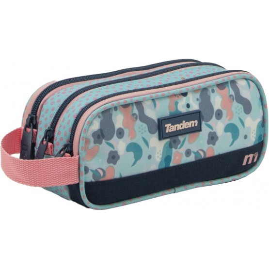 Estuche portatodo triple cuerpo