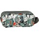 Estuche portatodo triple cuerpo