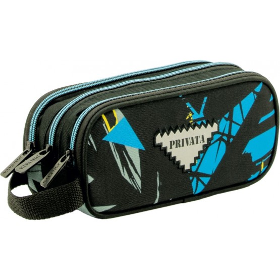 Estuche portatodo triple cuerpo