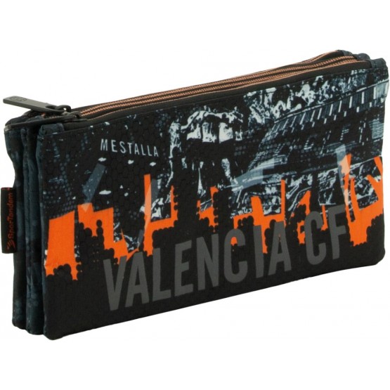 Independent 3 pockets Pencil pouch plus