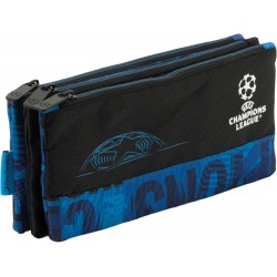 Independent 3 pockets Pencil pouch plus