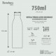INSULATED BOTTLE 750ML