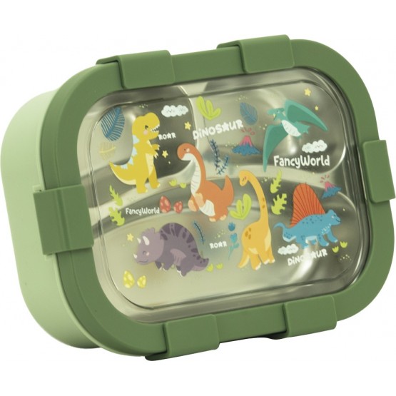 STAINLESS STEEL LUNCHBOX 850 ML S